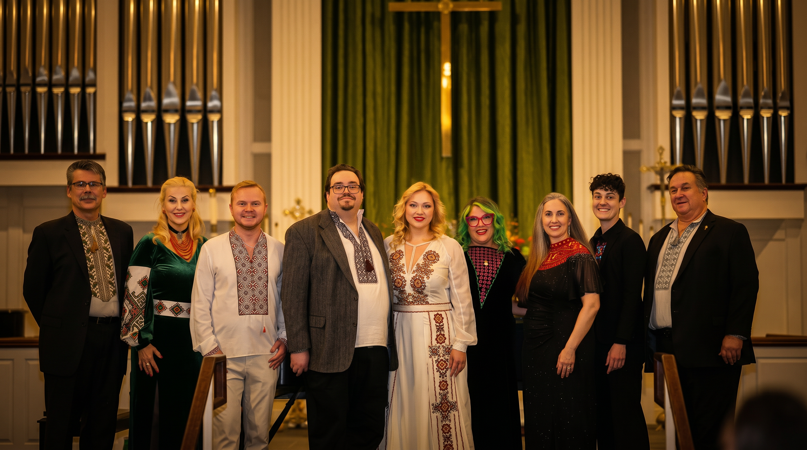Bridge of Voices ensemble concert performance